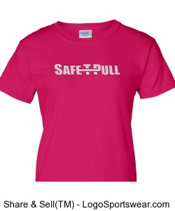 Safe-T-Pull Pink T-Shirt Design Zoom